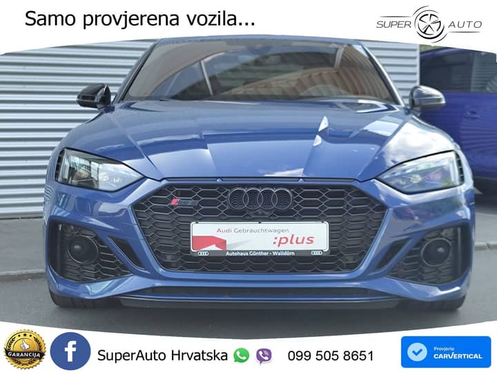 Audi RS5 SB 2.9 TFSI V6 quattro tiptronic 450 KS, ACC+360+4xGR SJED+HEAD+MASAŽA