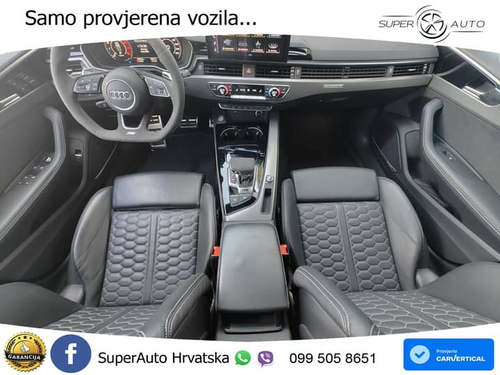 Audi RS5 SB 2.9 TFSI V6 quattro tiptronic 450 KS, ACC+360+4xGR SJED+HEAD+MASAŽA