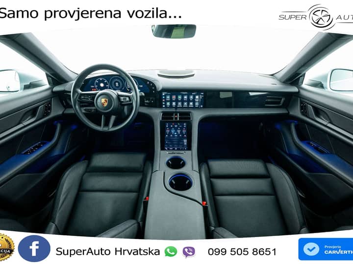 Porsche Taycan 4S Performance Plus 93.4 kWh 571 KS, ZRAČNI+ACC+GR SJED+KAM+VIRT