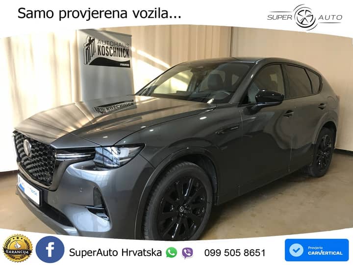 Mazda CX-60 3.3 e-Skyactiv AWD Aut. Homura 254 KS, ACC+360+KEY+GR SJED+VIRT+LANE