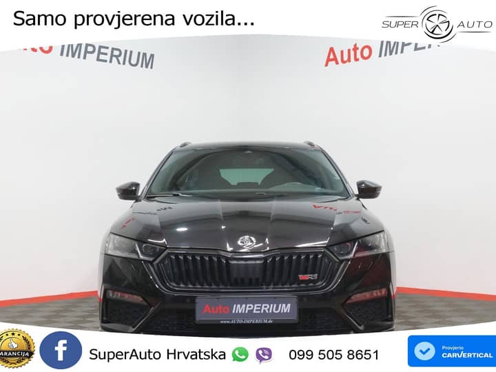 Škoda Octavia Combi 2.0 TSI DSG RS 245 KS, ACC+KAM+LED+4xGR SJED+VIRT+MASAŽA