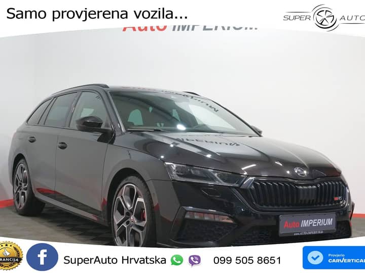 Škoda Octavia Combi 2.0 TSI DSG RS 245 KS, ACC+KAM+LED+4xGR SJED+VIRT+MASAŽA