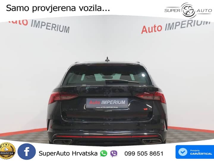 Škoda Octavia Combi 2.0 TSI DSG RS 245 KS, ACC+KAM+LED+4xGR SJED+VIRT+MASAŽA