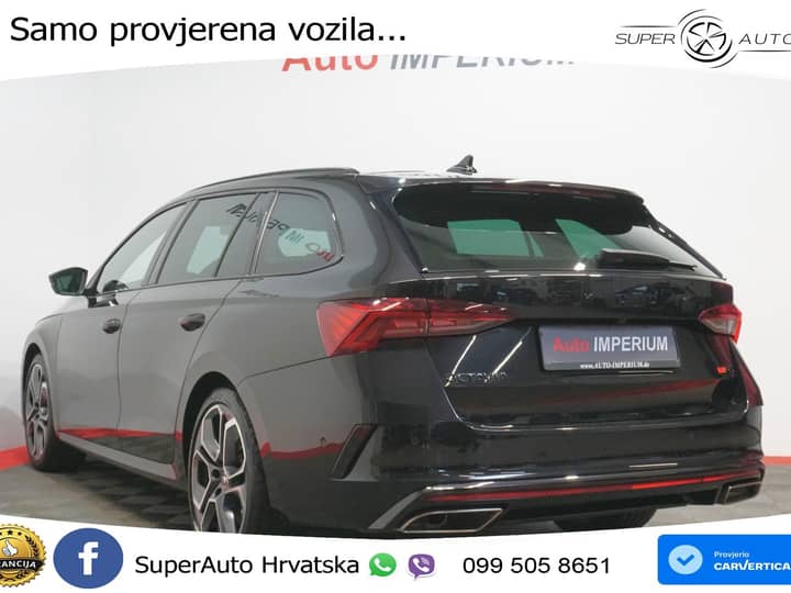 Škoda Octavia Combi 2.0 TSI DSG RS 245 KS, ACC+KAM+LED+4xGR SJED+VIRT+MASAŽA