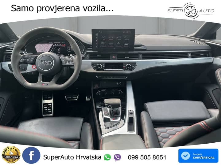 Audi RS5 SB 2.9 TFSI V6 quattro tiptronic 450 KS, 360+GR SJED+PANO+VIRT