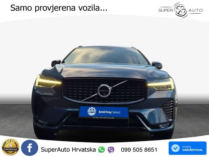 Volvo XC60 2.0d B4 AWD Aut. Plus Dark 197 KS, ACC+360+4xGR SJED+PANO+VIRT+ASIST