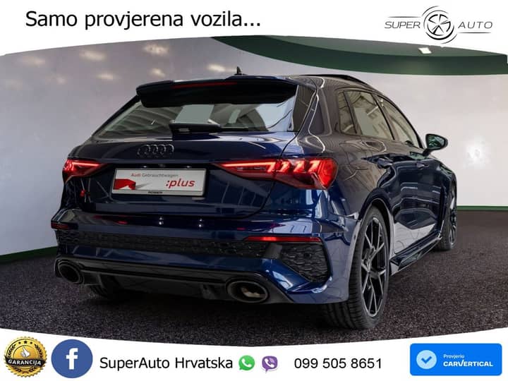 Audi RS3 SB 2.5 TFSI quattro S tronic 400 KS, ACC+KAM+GR SJED+PANO+HEAD+ASIST