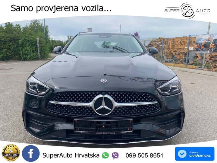 Mercedes C 180 9G-Tr. AMG 170 KS, LED+TEM+GR SJED+KAM+VIRT+PDC