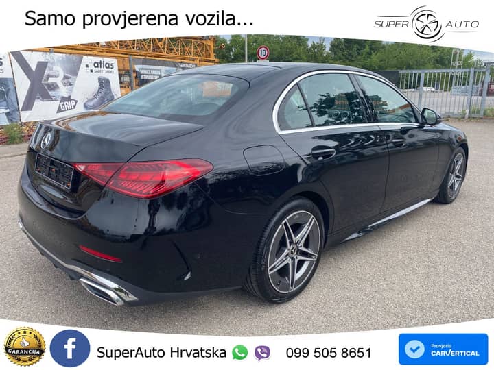 Mercedes C 180 9G-Tr. AMG 170 KS, LED+TEM+GR SJED+KAM+VIRT+PDC