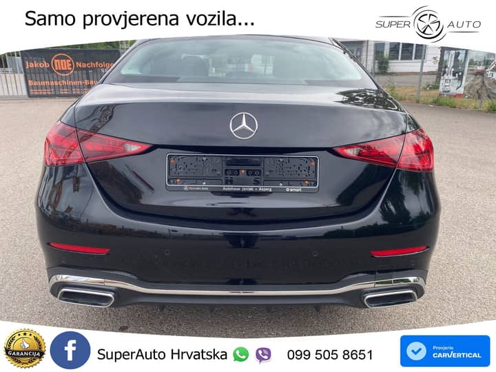 Mercedes C 180 9G-Tr. AMG 170 KS, LED+TEM+GR SJED+KAM+VIRT+PDC