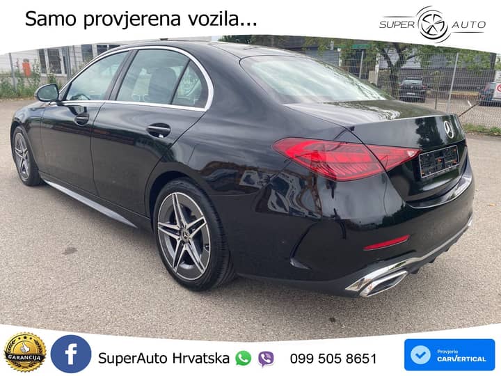 Mercedes C 180 9G-Tr. AMG 170 KS, LED+TEM+GR SJED+KAM+VIRT+PDC