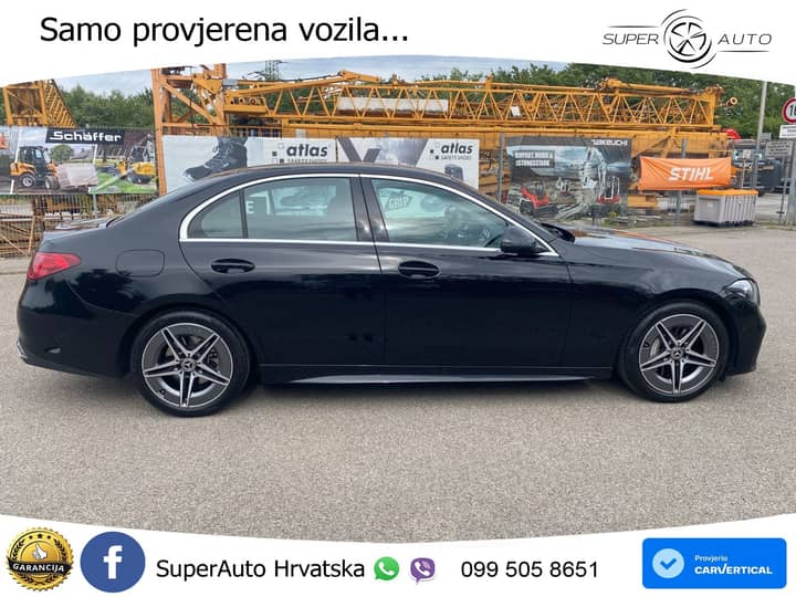 Mercedes C 180 9G-Tr. AMG 170 KS, LED+TEM+GR SJED+KAM+VIRT+PDC
