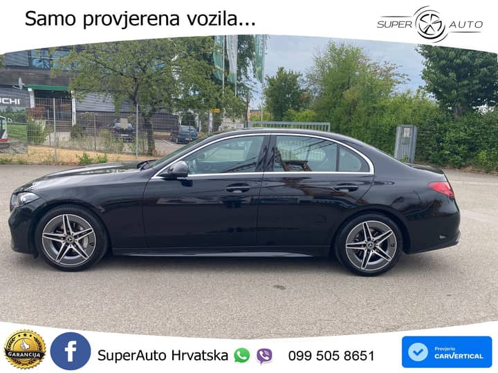 Mercedes C 180 9G-Tr. AMG 170 KS, LED+TEM+GR SJED+KAM+VIRT+PDC