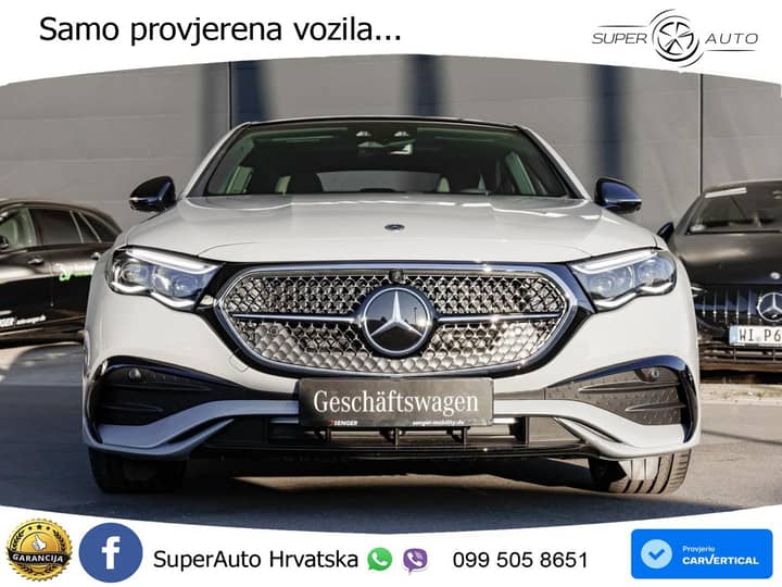 Mercedes E 450d 4M Aut. AMG 367 KS, PANO+360+ACC+GR SJED+KEY+VIRT+LANE