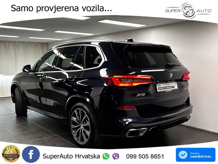 BMW X5 30d xDrive Aut. M Sport 286 KS, ACC+360+GR SJED+HEAD+PANO