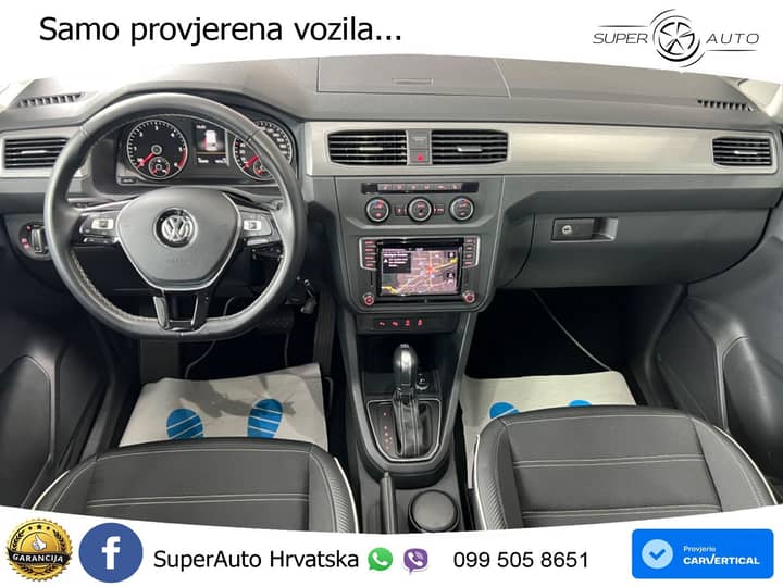VW Caddy 2.0 TDI DSG Edition 150 KS, RAMPA+ACC+GR SJED+KAM+NAVI