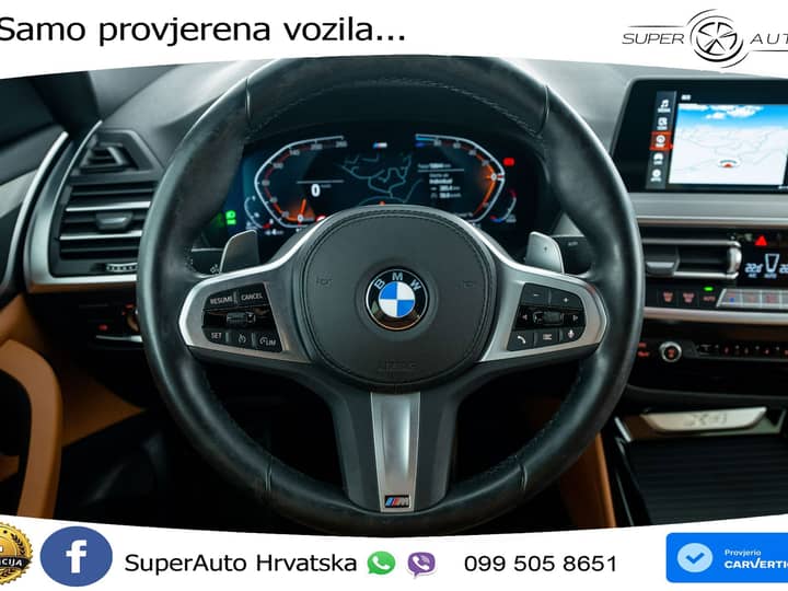 BMW X4 20d xDrive Steptronic M Sport 190 KS, LED+KAM+PDC+VIRT
