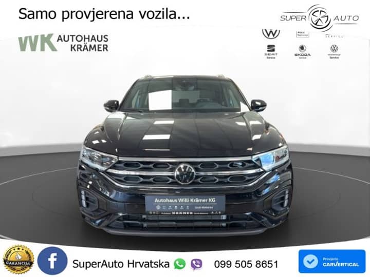 VW T-Roc 2.0 TDI R line 116 KS, KAM+GR SJED+LED+VIRT