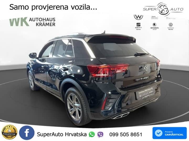 VW T-Roc 2.0 TDI R line 116 KS, KAM+GR SJED+LED+VIRT