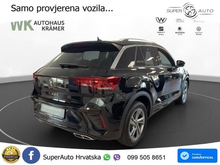 VW T-Roc 2.0 TDI R line 116 KS, KAM+GR SJED+LED+VIRT