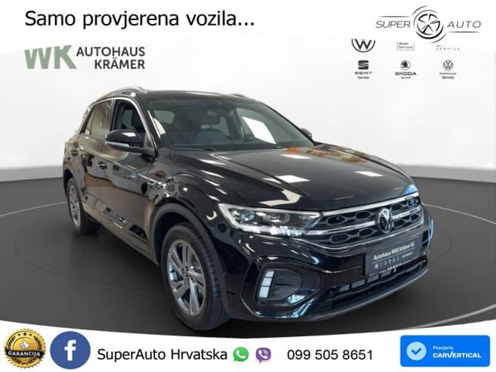 VW T-Roc 2.0 TDI R line 116 KS, KAM+GR SJED+LED+VIRT