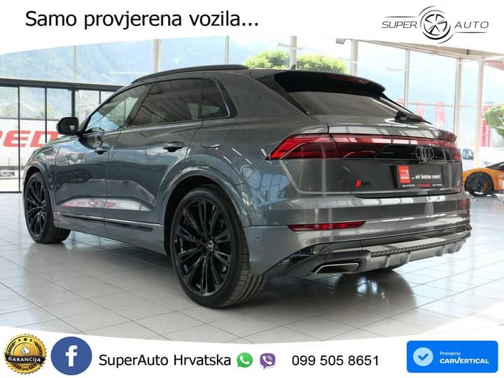 Audi Q8 60 TFSIe quattro Aut. 489 KS, ZRAČNI+ACC+360+GR SJED+HEAD+PANO