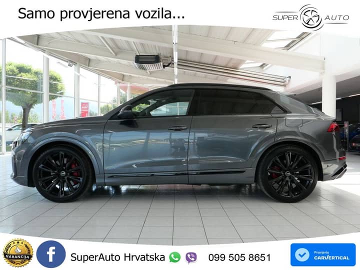 Audi Q8 60 TFSIe quattro Aut. 489 KS, ZRAČNI+ACC+360+GR SJED+HEAD+PANO