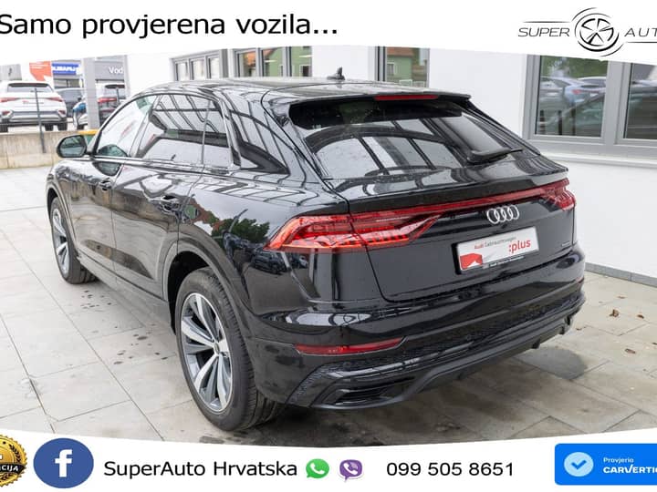 Audi Q8 50 TDI V6 quattro tiptronic S Line 286 KS, ZRAČNI+LED+TEM+GR SJED+KAM