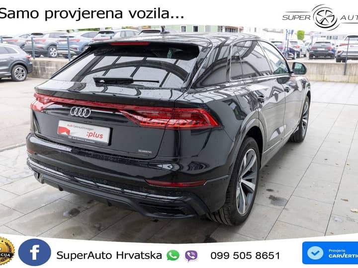 Audi Q8 50 TDI V6 quattro tiptronic S Line 286 KS, ZRAČNI+LED+TEM+GR SJED+KAM