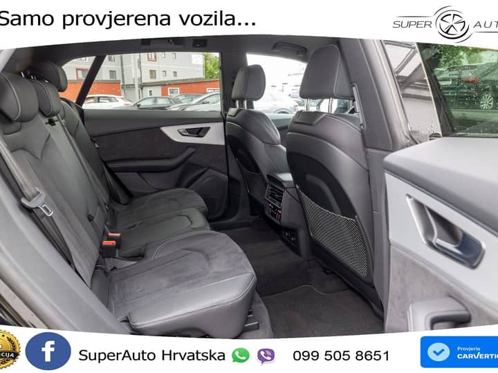 Audi Q8 50 TDI V6 quattro tiptronic S Line 286 KS, ZRAČNI+LED+TEM+GR SJED+KAM