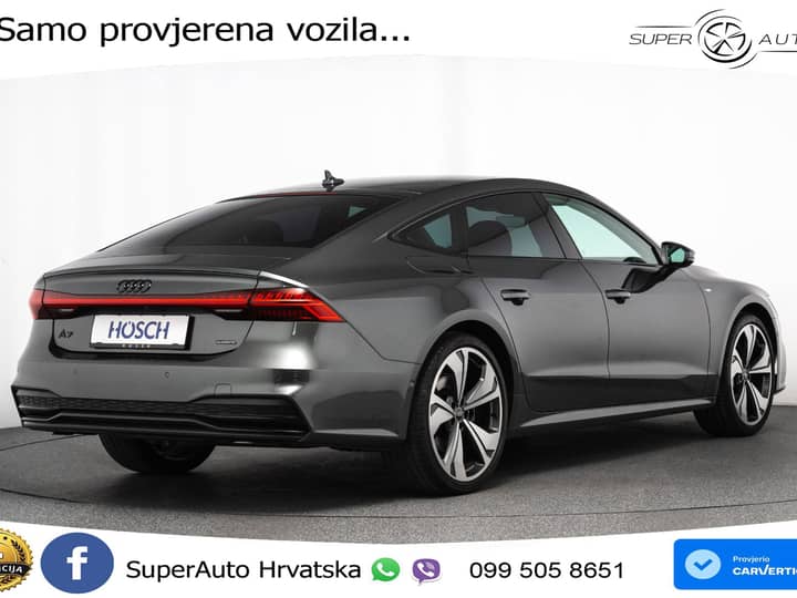 Audi A7 SB 50 TFSIe quattro ultra S tronic S line 299 KS, ACC+360+GR SJED+VIRT