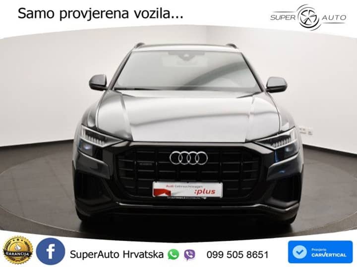 Audi Q8 50 TDI quattro tiptronic S line 286 KS, ZRAČ+KEY+GR SJED+VIRT+LANE