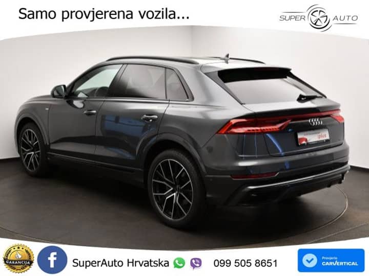 Audi Q8 50 TDI quattro tiptronic S line 286 KS, ZRAČ+KEY+GR SJED+VIRT+LANE