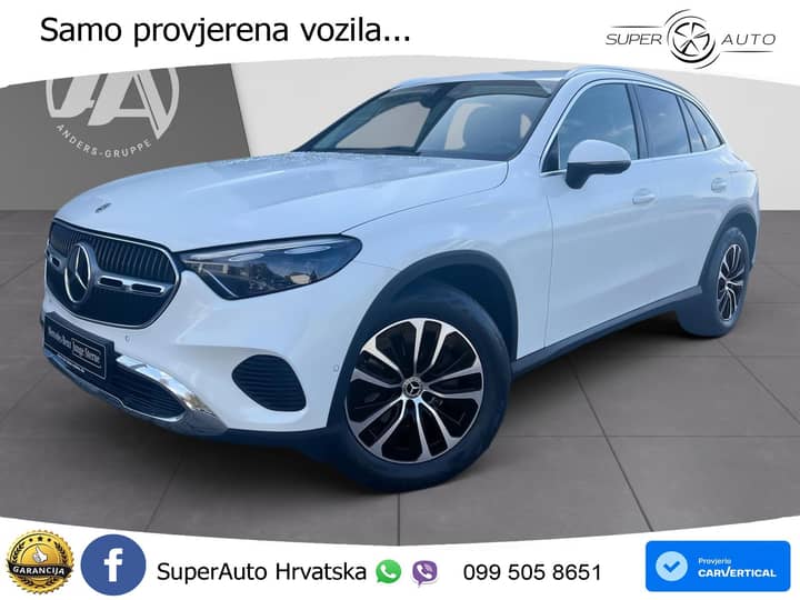 Mercedes GLC 220d 4M Aut. Avantgarde 197 KS, ACC+KAM+GR SJED+VIRT+LANE