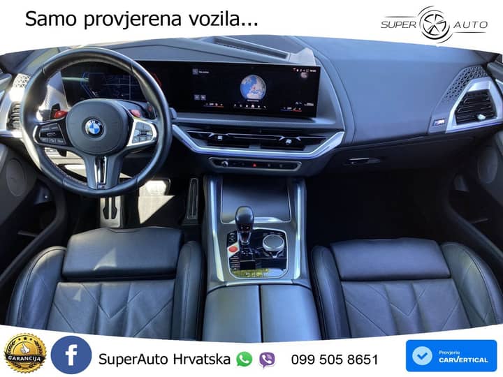 BMW XM 4.4 xDrive Aut. M Sport 653 KS, ACC+360°+4xGR SJED+HEAD+23"