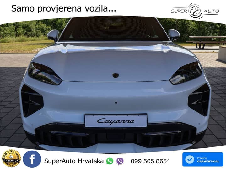 Porsche Cayenne Turbo Electric 1156 KS, PANO+360+GR SJED+HEAD