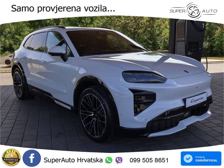 Porsche Cayenne Turbo Electric 1156 KS, PANO+360+GR SJED+HEAD