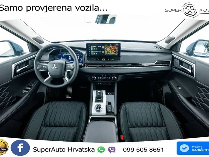 Mitsubishi Outlander 2.4 MIVEC 4WD Aut. Diamond 306 KS, ACC+360+4xGR SJED+PANO