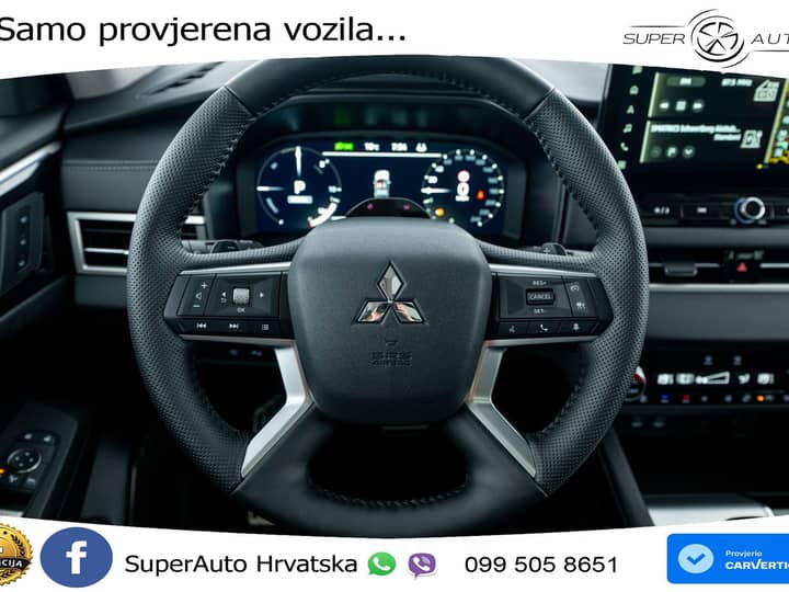 Mitsubishi Outlander 2.4 MIVEC 4WD Aut. Diamond 306 KS, ACC+360+4xGR SJED+PANO