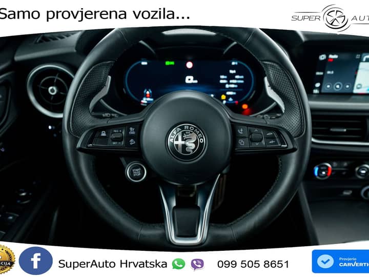 Alfa Romeo Stelvio 2.2 JTDM Q4 Aut. Veloce 209 KS, ACC+KAM+GR SJED+VIRT+NAVI