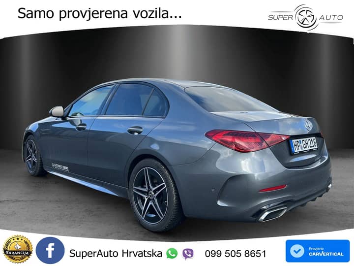 Mercedes C 200 Aut. AMG 204 KS, ACC+360+KEY+GR SJED+VIRT+LANE