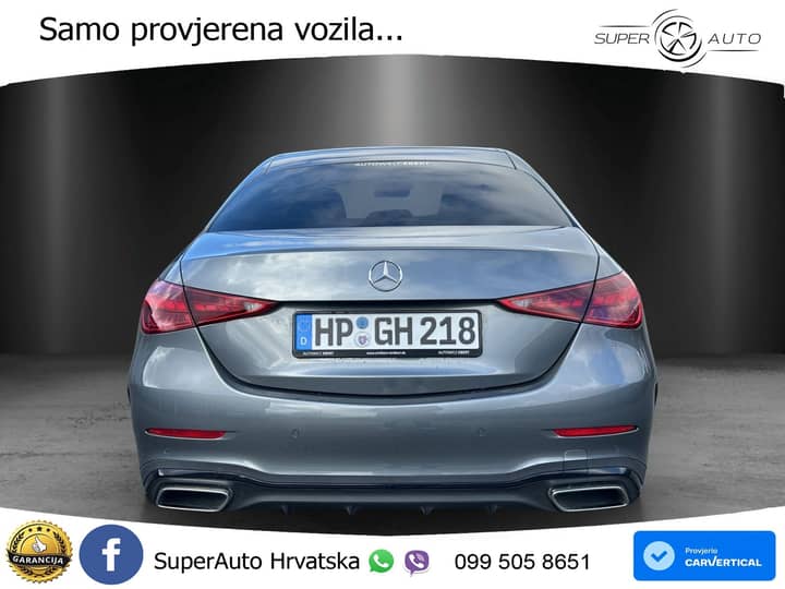 Mercedes C 200 Aut. AMG 204 KS, ACC+360+KEY+GR SJED+VIRT+LANE