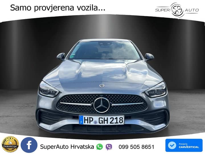 Mercedes C 200 Aut. AMG 204 KS, ACC+360+KEY+GR SJED+VIRT+LANE