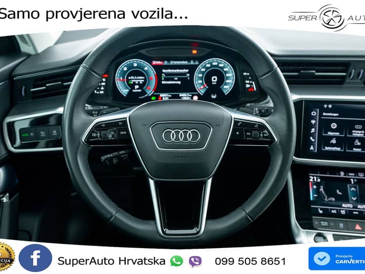 Audi A6 Avant 40 TDI quattro S tronic Advanced 204 KS, LED+ACC+GR SJED+KAM+VIRT