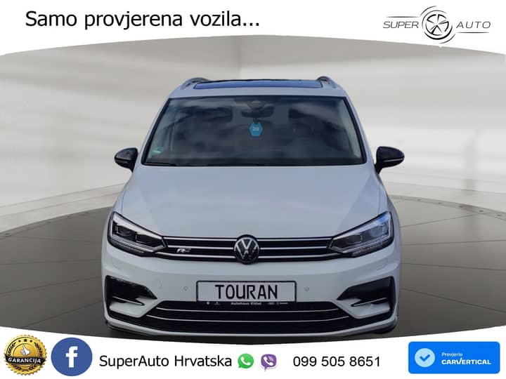 VW Touran 2.0 TDI DSG Comfortline 150 KS, LED+ACC+PANO+4xGR SJED+KAM+VIRT