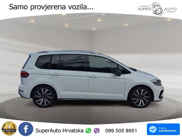 VW Touran 2.0 TDI DSG Comfortline 150 KS, LED+ACC+PANO+4xGR SJED+KAM+VIRT