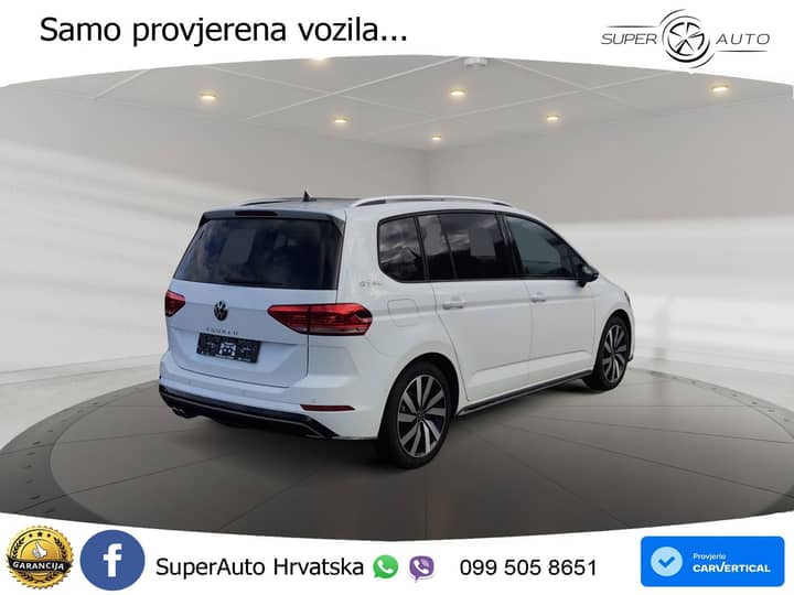 VW Touran 2.0 TDI DSG Comfortline 150 KS, LED+ACC+PANO+4xGR SJED+KAM+VIRT