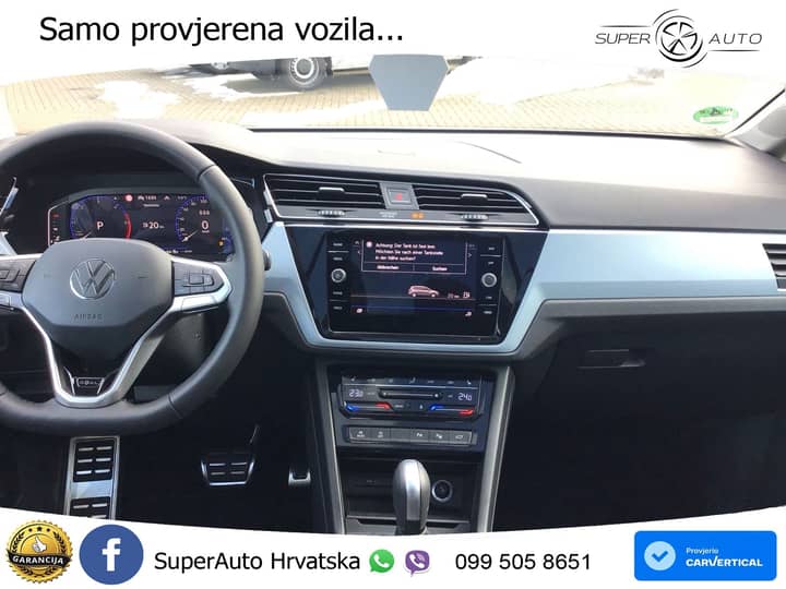 VW Touran 2.0 TDI DSG Comfortline 150 KS, LED+ACC+PANO+4xGR SJED+KAM+VIRT