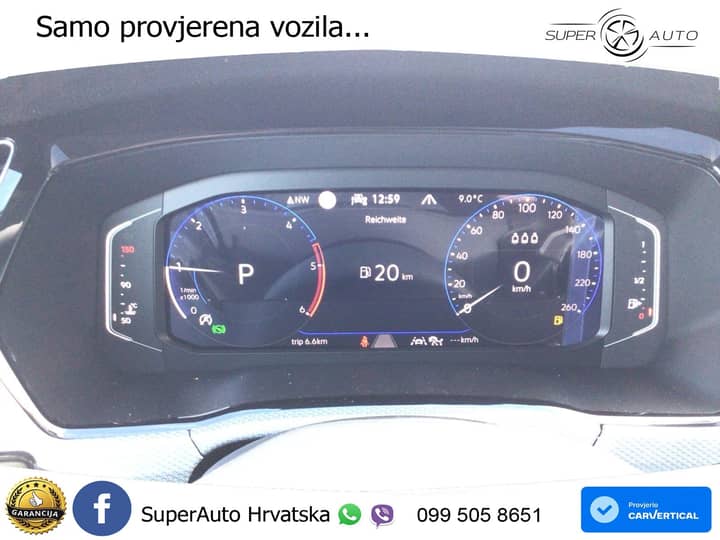 VW Touran 2.0 TDI DSG Comfortline 150 KS, LED+ACC+PANO+4xGR SJED+KAM+VIRT