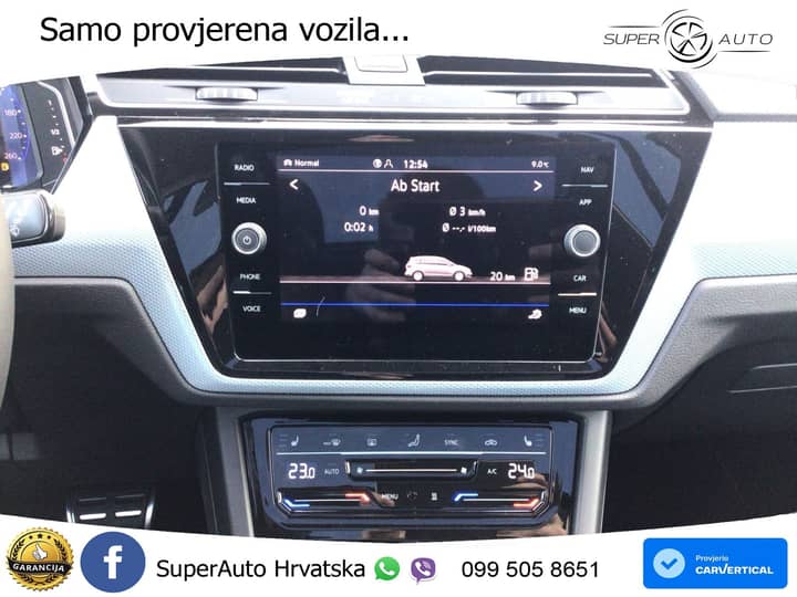 VW Touran 2.0 TDI DSG Comfortline 150 KS, LED+ACC+PANO+4xGR SJED+KAM+VIRT